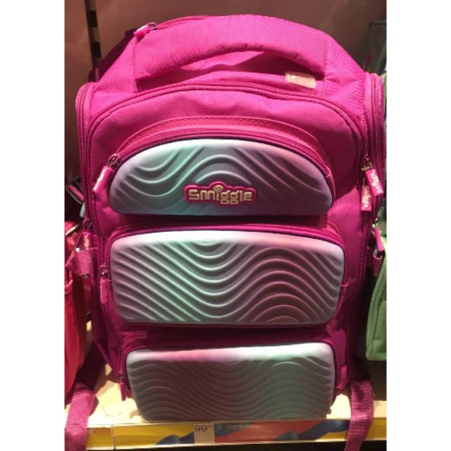 Jual NEW Smiggle premium hardtop backpack | Shopee Indonesia