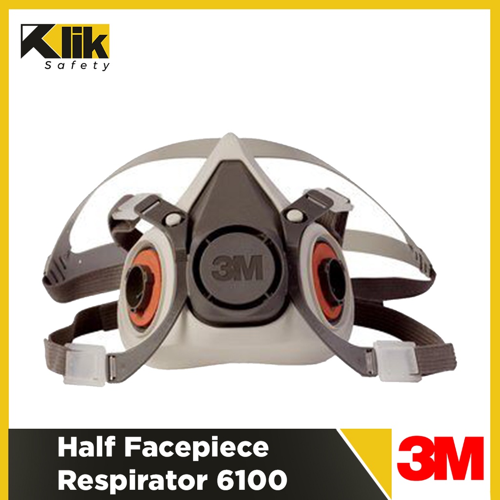 3M halfgelaatsmasker 6100 | STUK