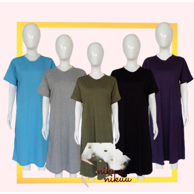 Jual Basic dress (pesanan) | Shopee Indonesia