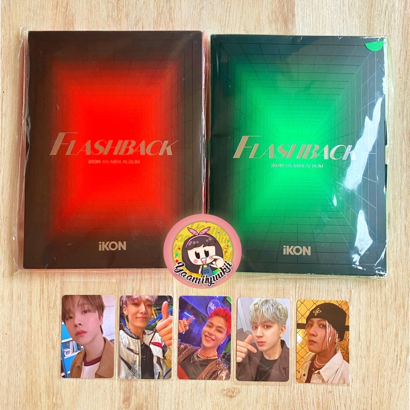 Jual iKON FLASHBACK ALBUM PB ( PHOTOBOOK VERSION ) SEALED + POSTER ...