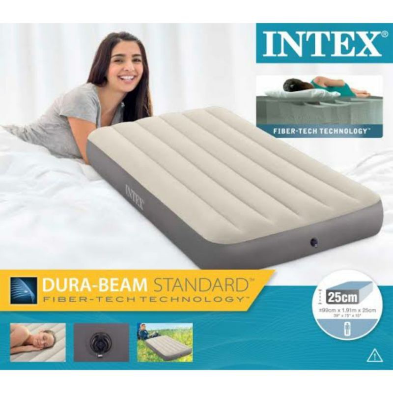 Harga intex deals deluxe raised airbed