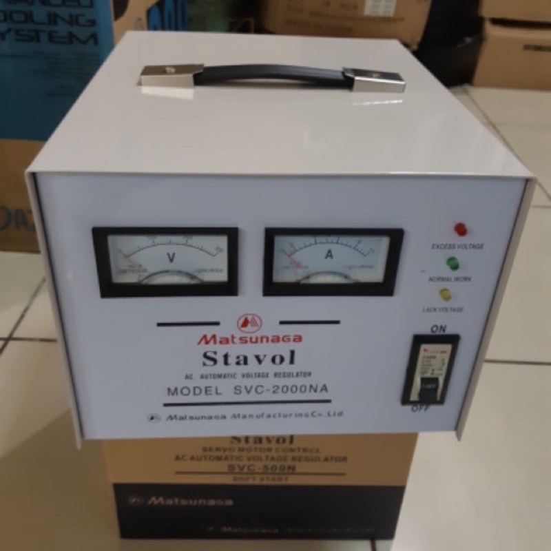 Jual STABILIZER STABILISER STAVOL MATSUNAGA 2000 WATT 2000W 2000watt ...
