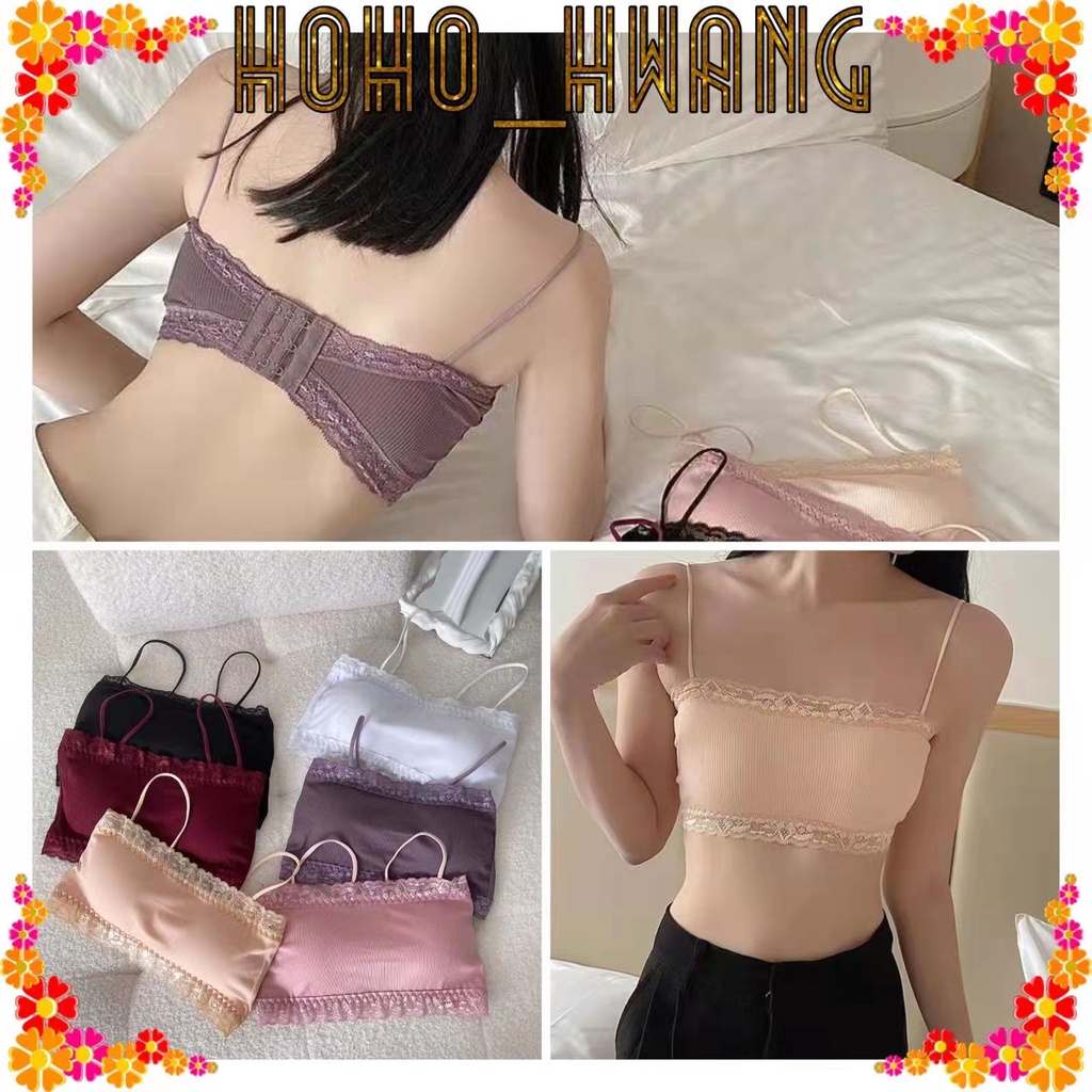 Jual Hoho Hwang B Bh Bra Wanita Tanpa Kawat Pakaian Dalam Bralette Elastis Sexy Sport Bra