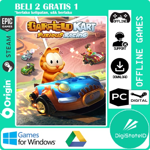 Jual Garfield Kart Furious Racing - Game PC | Shopee Indonesia