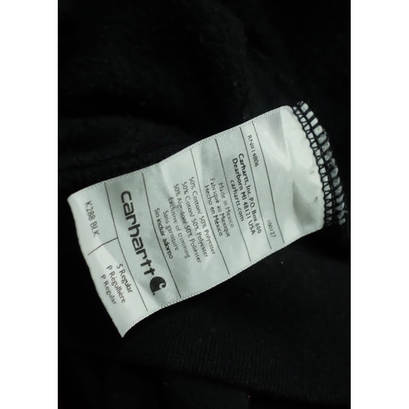 Jual Carhartt Mid Weight Sleeve Logo Hooded (K288BLK) (FREE ONGKIR KALO GAK  DITAWAR) | Shopee Indonesia