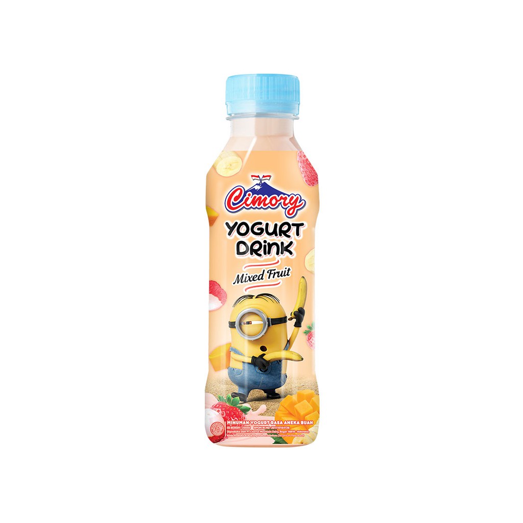 Jual CIMORY YOGURT DRINK 250ml - MIXED FRUIT | Shopee Indonesia