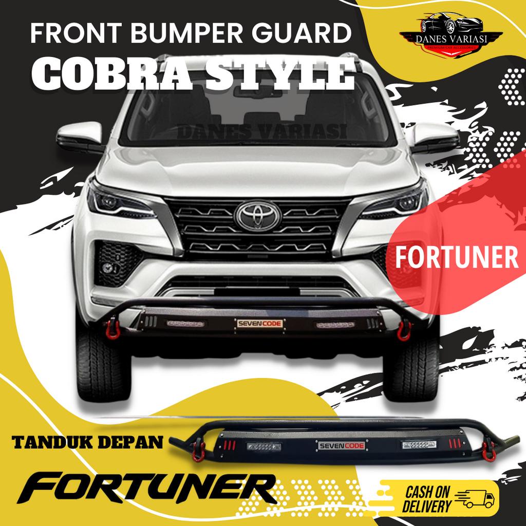 Jual Front Bumper Guard FORTUNER FACELIFT Tanduk Towing Bemper Depan