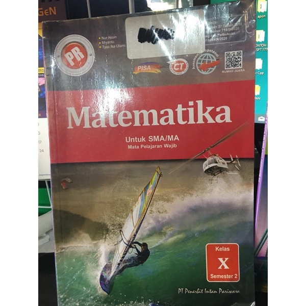 Jual Buku PR Interaktif MATEMATIKA KELAS 10 Kelas 11 Kelas 12 1 X SMA ...