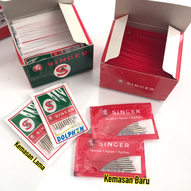 Jual Jarum SINGER Mesin Jahit Original HA x 1 Portable & JKB ...
