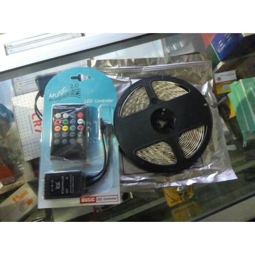 Jual Led Strip Roll RGB 5050 Sensor Music Musik Kolong Plafon Audio ...