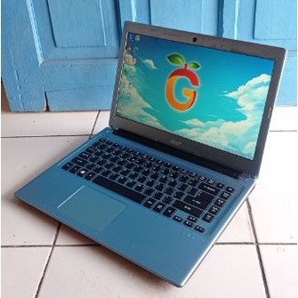ブルー 青 ノートパソコン 中古良品 14型ワイド acer Aspire V5-431