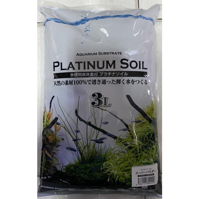 Jual Platinum Soil Aquarium Substrate for Aquascape isi 3 Liter Shopee Indonesia