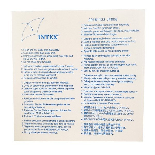 Jual Intex Sticker Tambal Produk Angin Pompa PVC Vynil Repair Patch ...