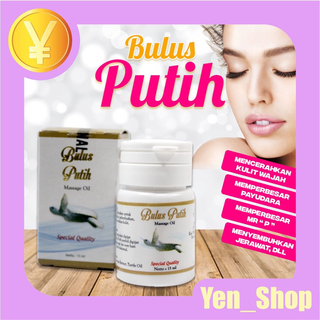 Jual Minyak Bulus Putih Oil Pembesar Pengencang Pijat Massage Payudara