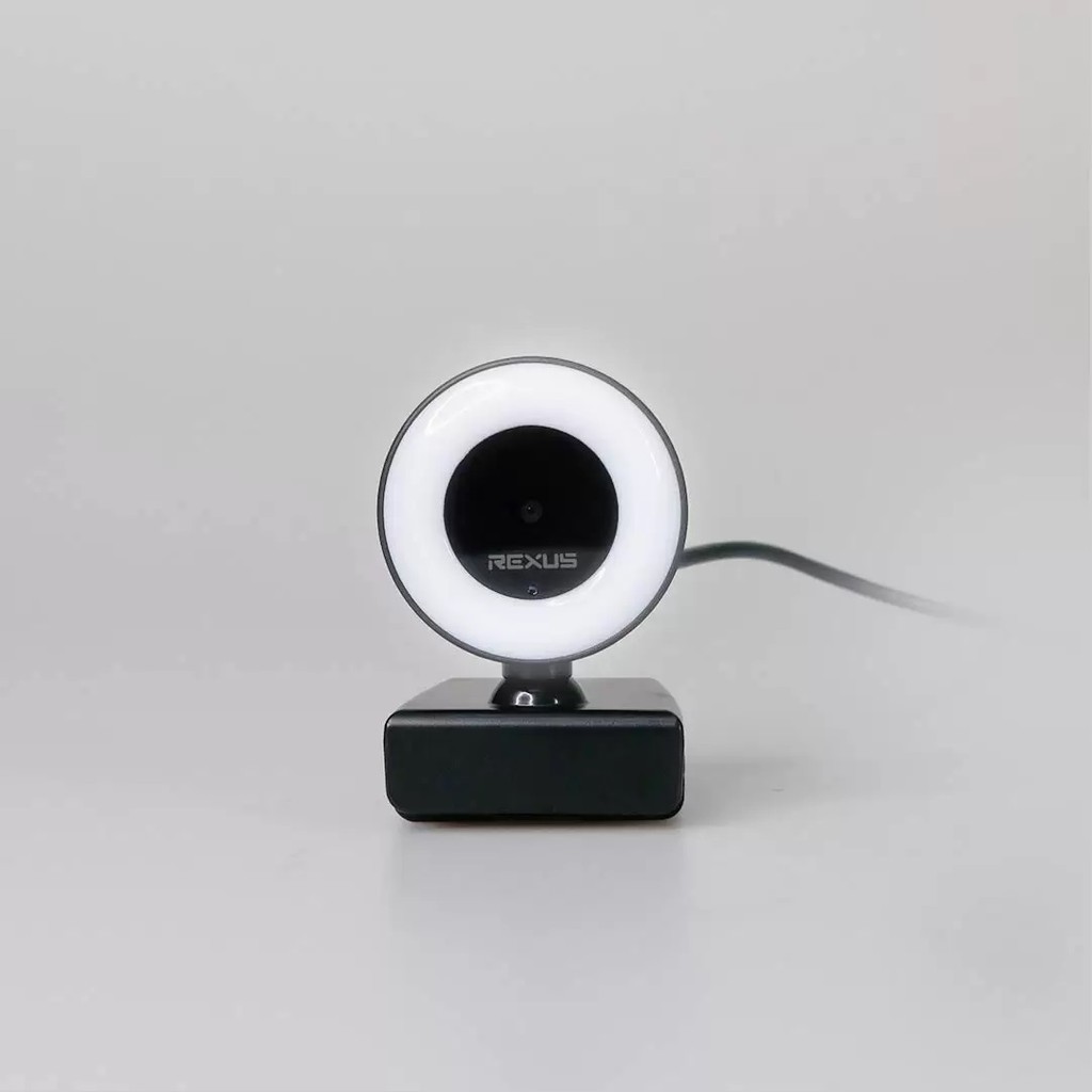 Jual Rexus Alva Streamer Camera Webcam With Ring Light SW-RX02 3.1 MP ...