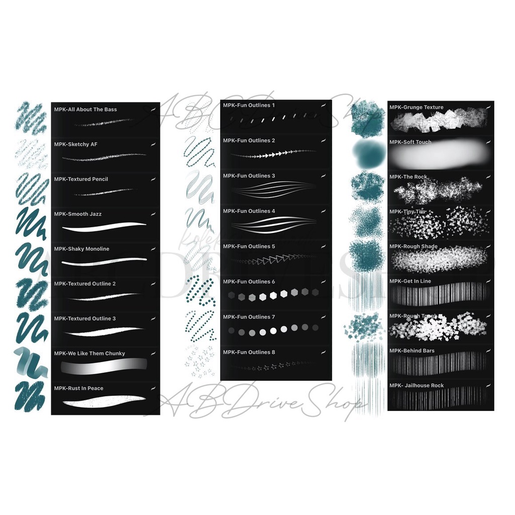 Jual Procreate Brush - Fantasy Forest Procreate Brushes | Shopee Indonesia