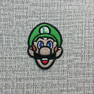 LUIGI and MARIO IRON ON PATCH