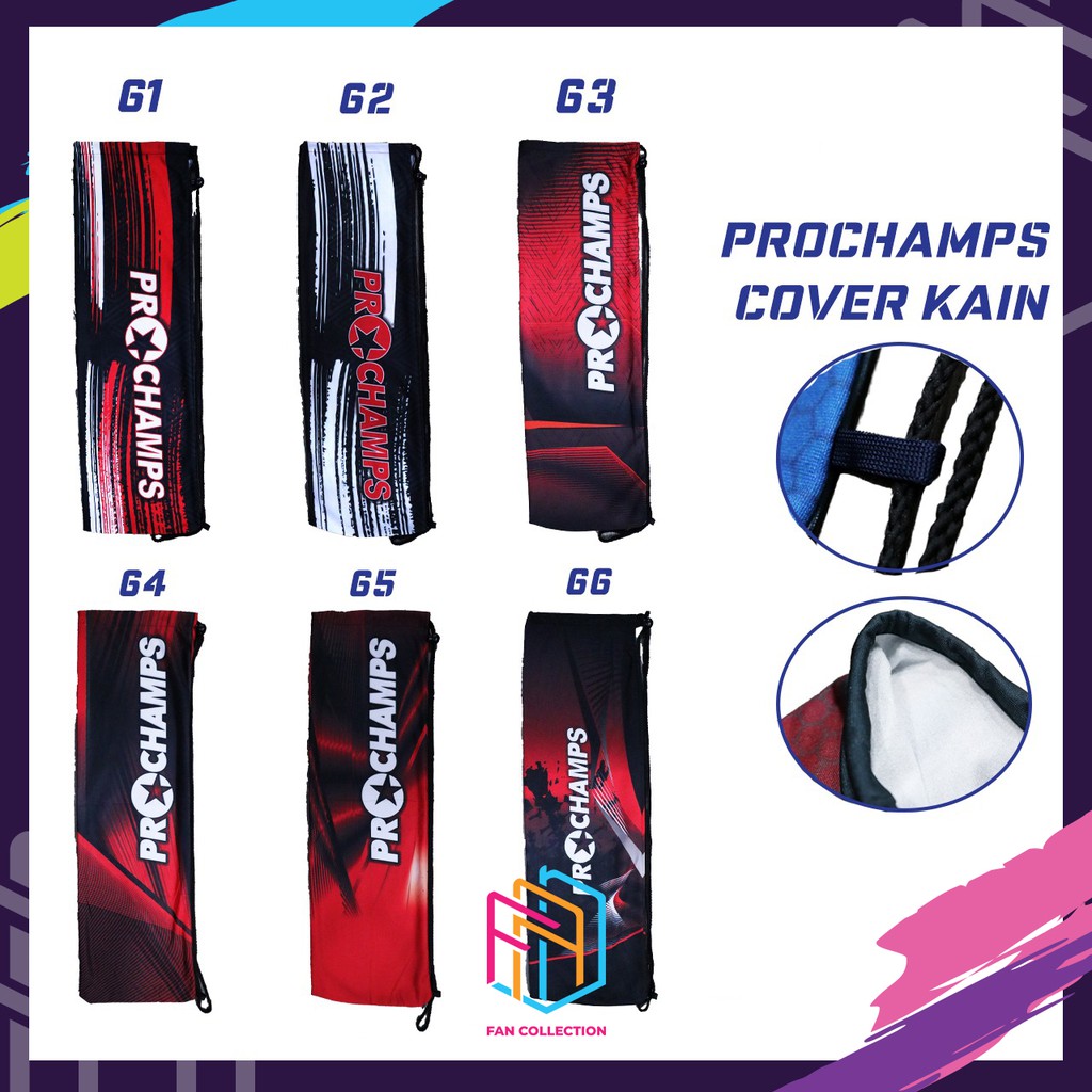 Jual PROCHAMPS TAS KAIN COVER NEW COLOR PART 6 ORIGINAL | Shopee Indonesia