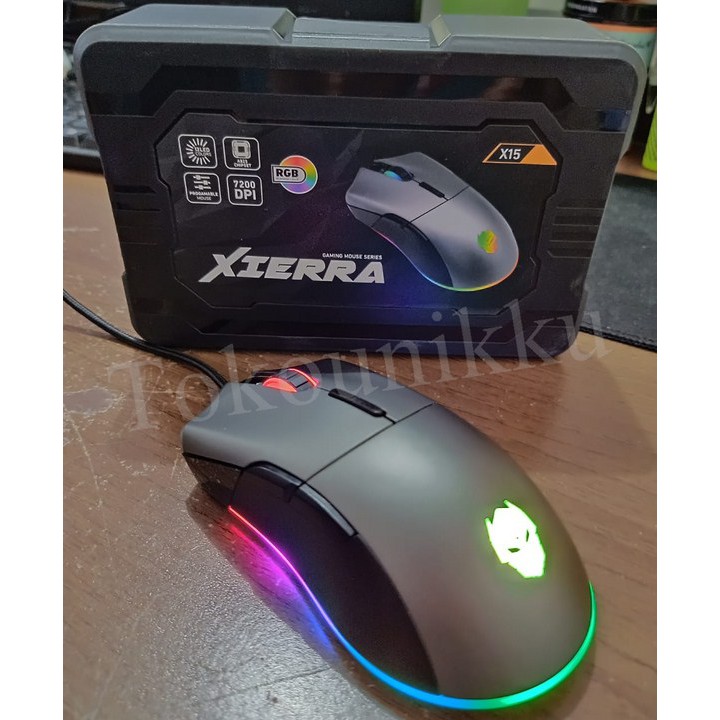 Jual Rexus Rexus Mouse Gaming Xierra X Rgb Dpi Shopee Indonesia