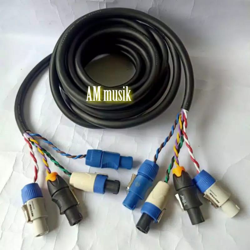 Jual Kabel Speaker Titan X Siap Pakai Terpasang Spikon Meter