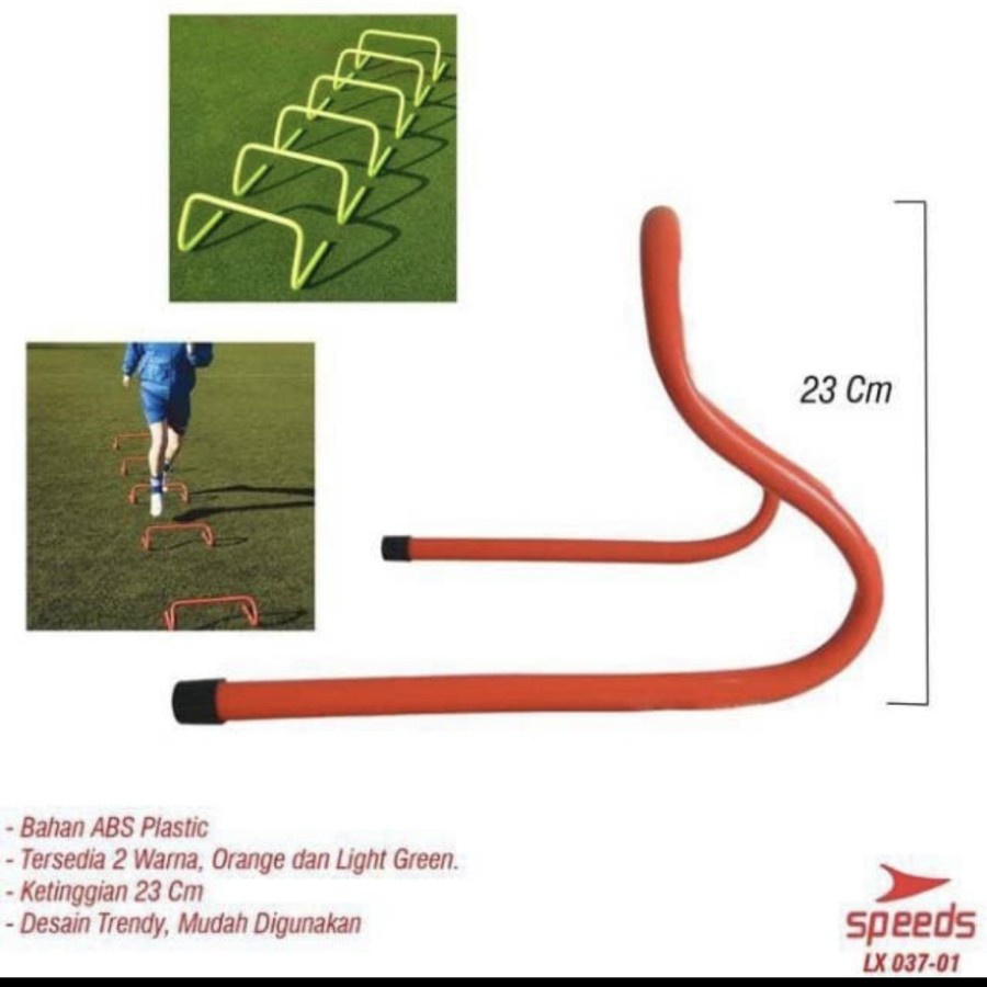 Jual Hurdel hardel tangga lompat latihan sepak bola futsal tinggi 30 CM ...