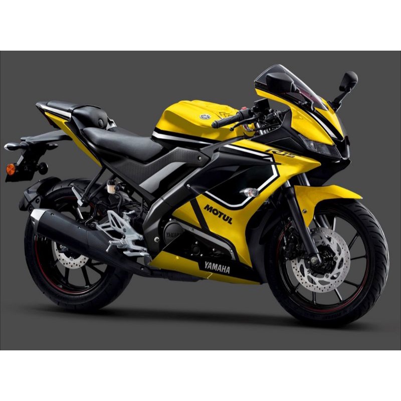 Jual Decal Sticker List Variasi YAMAHA R15 V3 Kuning Fullbody | Shopee ...
