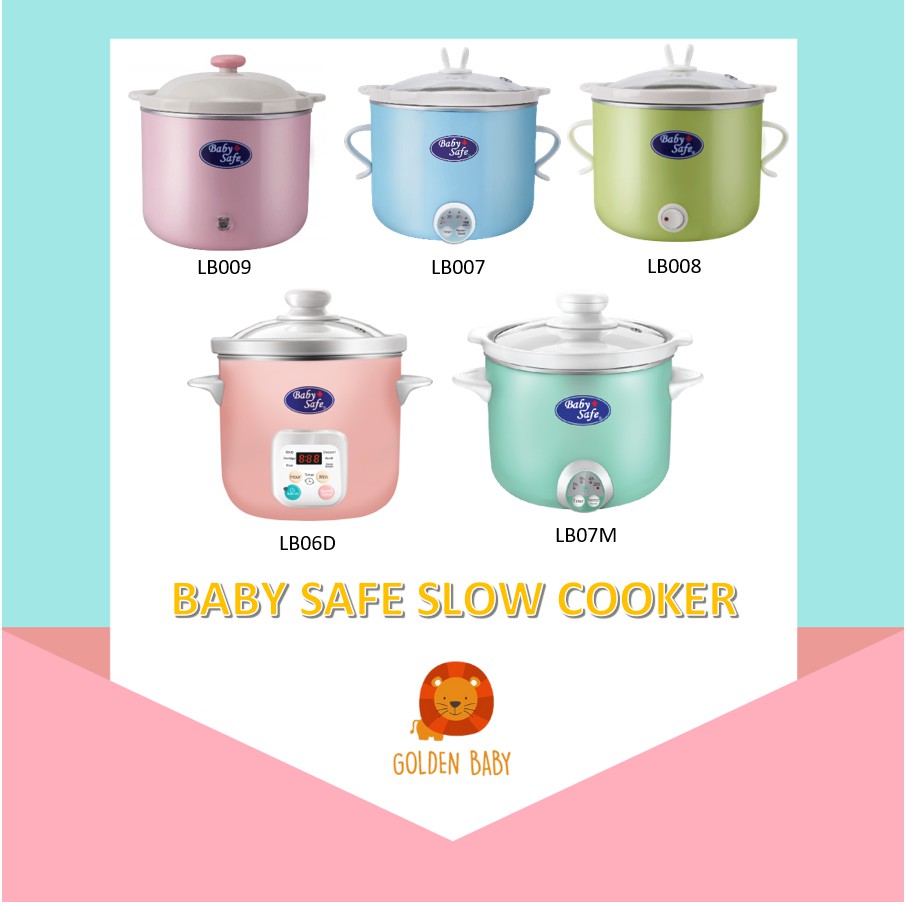 Jual Baby Safe Slow Cooker LB007 LB008 LB009 LB06D LB07M Pembuat MPASI