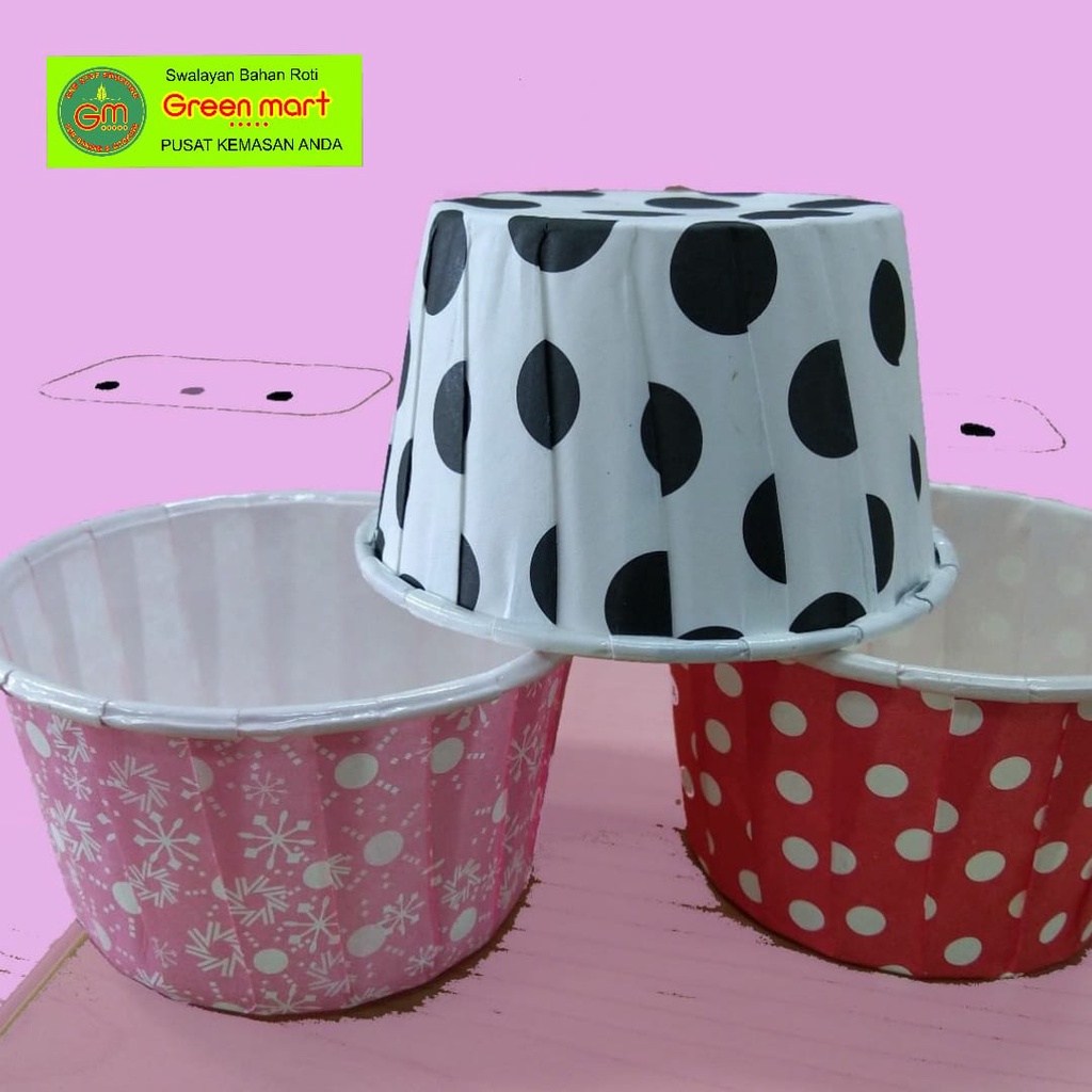 Jual Cup Muffin Roti Bulat Paper Cup Case Untuk Roti Bulat Merk Best ...