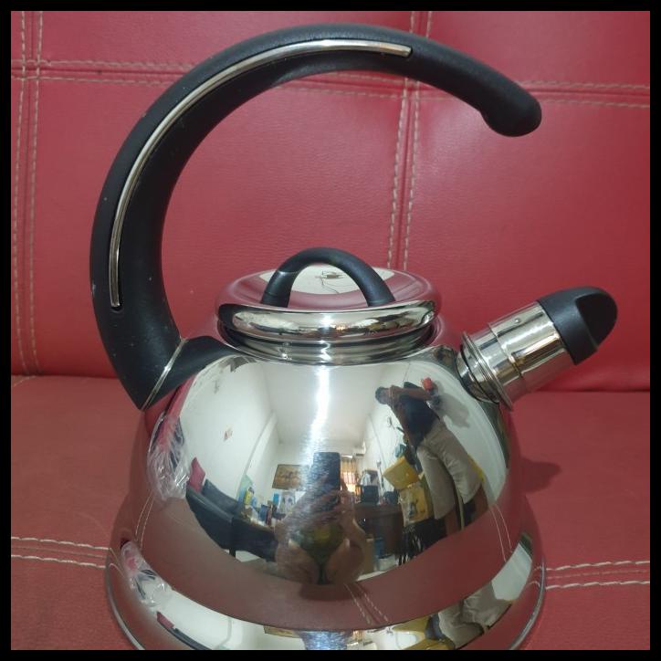 Jual Teko Bunyi Siul Kettle Supra Liter Stainless Steel Shopee