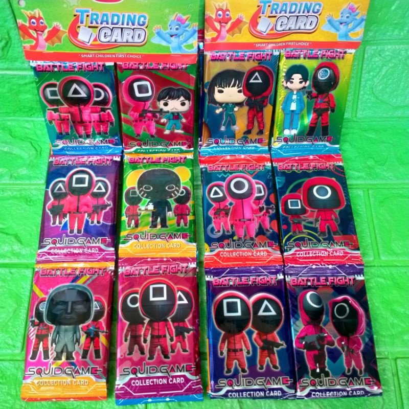 Jual KARTU FOIL SQUID GAME TRADING CARD GAMES SKUIT GEM GROSIR | Shopee