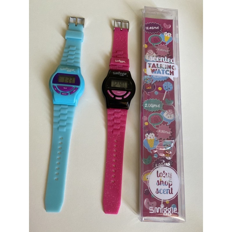 Jual Smiggle Scented Talking Watch Preloved Shopee Indonesia