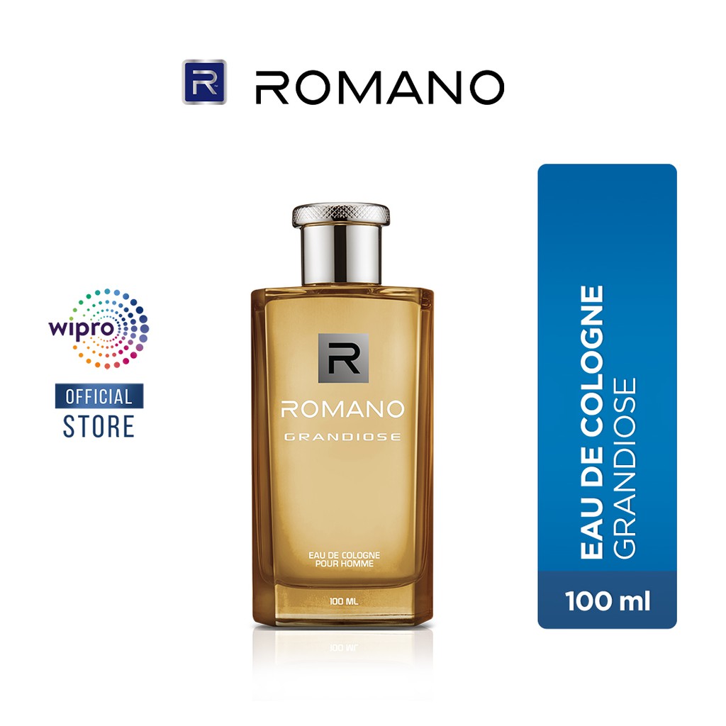 Jual Romano Eau De Toilette Parfum Pria Grandiose 100ml Shopee Indonesia