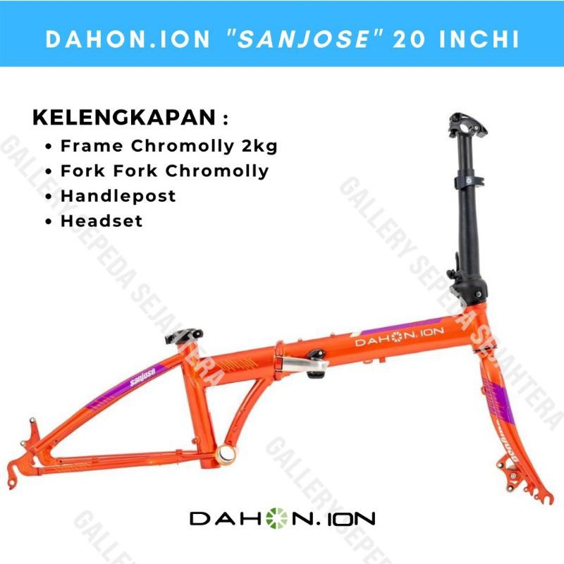 Jual store frame dahon