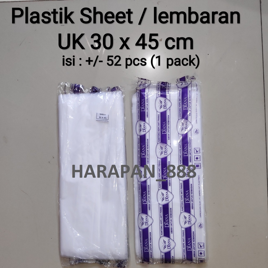 Jual Plastik Sheet Plastik Alas Plastik Lembaran All Size Shopee