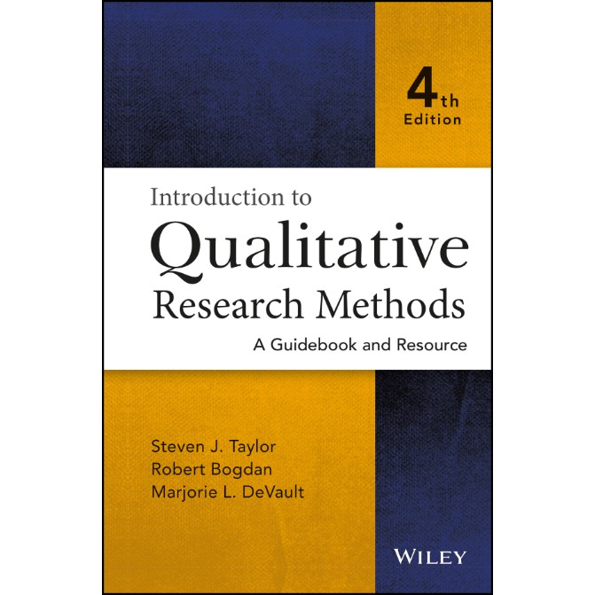 Jual Introduction To Qualitative Research Methods A GUIDEBOOK AND ...