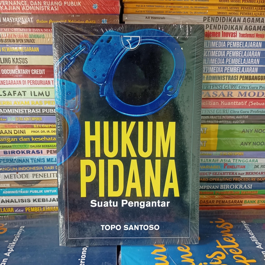 Jual Buku Hukum Pidana Suatu Pengantar – Topo Santoso Rajawali Pers ...