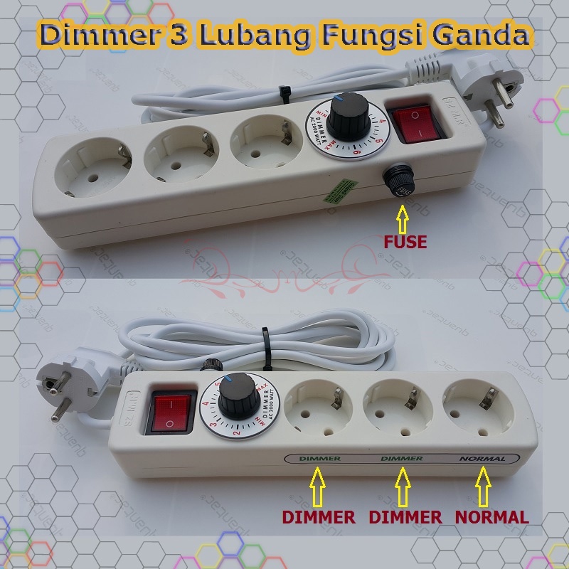 Jual Dimmer SCR 2000w Fungsi Ganda Pengatur Kecepatan Gerinda Stop