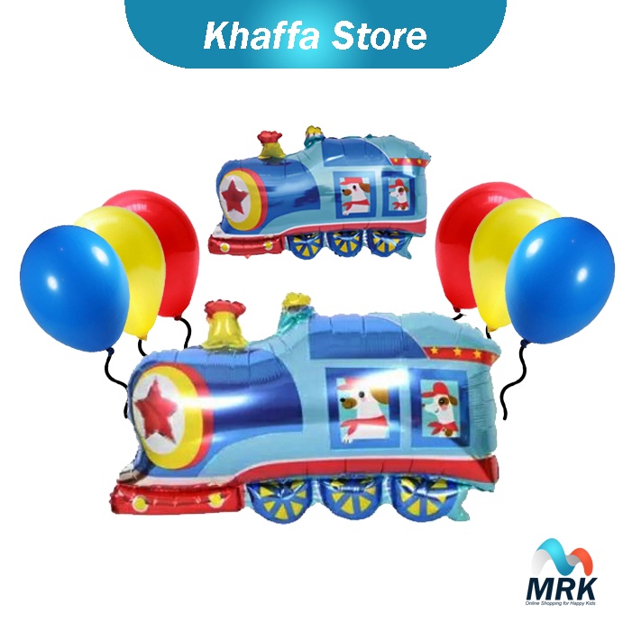 Jual 8 PCS Balon Foil Kereta Api / Train Dekorasi Ulang Tahun | Shopee ...