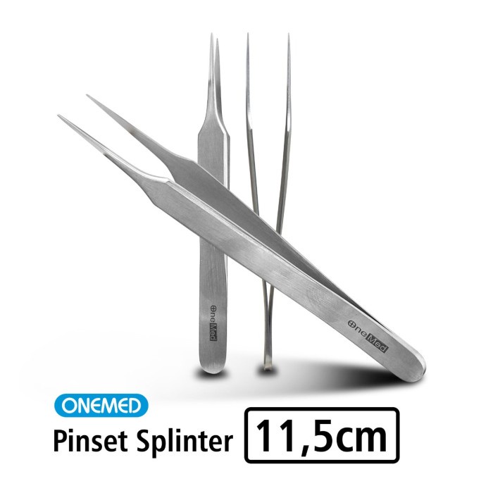 Jual Pinset Splinter / Forcep Splinter 11,5 cm Stainless Steel Onemed ...