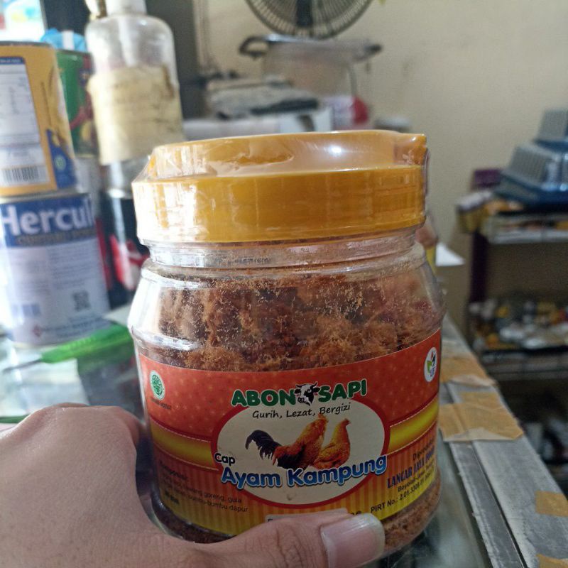Jual abon sapi merk cap ayam kampung 200gr | Shopee Indonesia