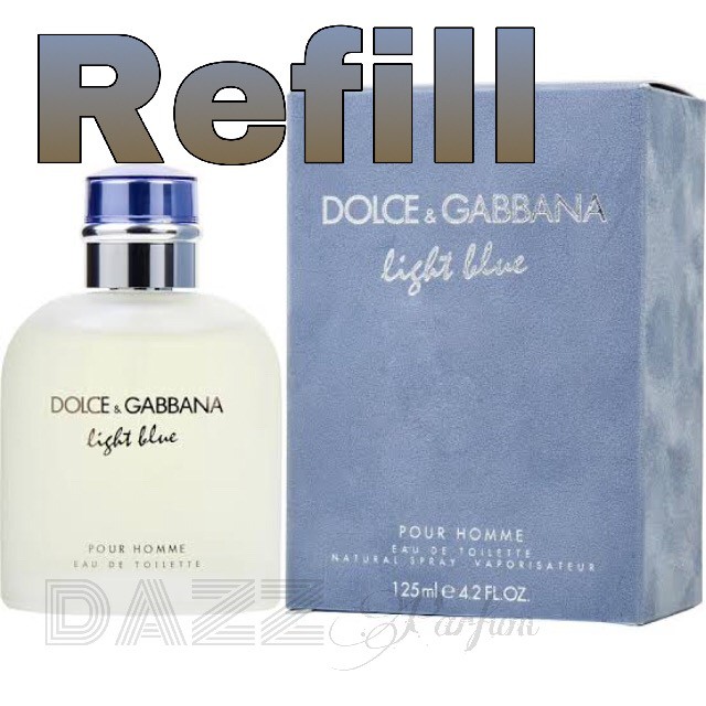 Parfum refill d&g light blue on sale