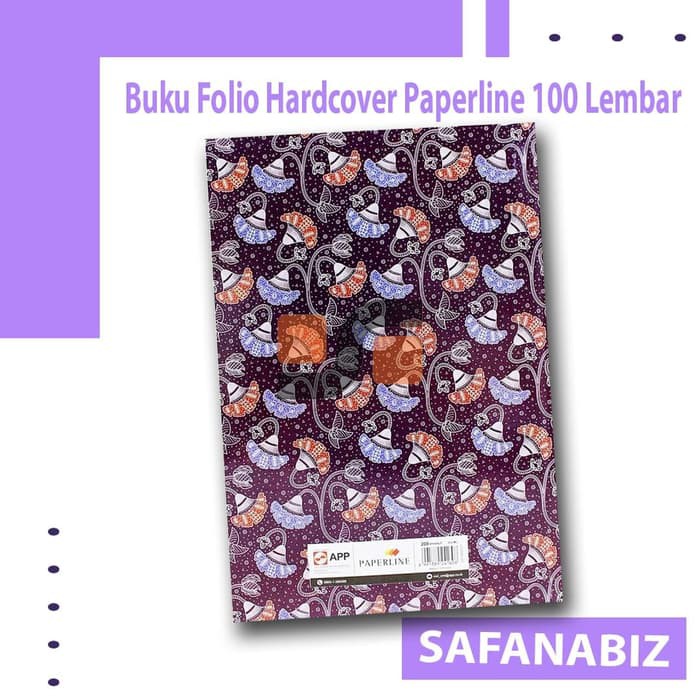 Jual Buku Folio Hardcover Paperline 100 Lembar | Shopee Indonesia