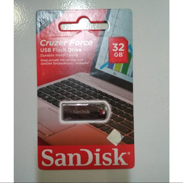 Clé USB Sandisk Cruzer Force 64 Go - Foto 3