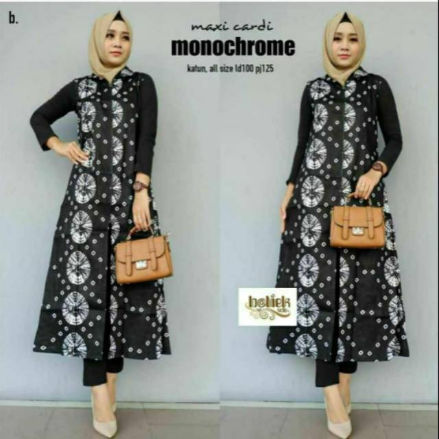 Jual Tunik Batik Latansa Mataram Santika Dress Batik Cendrawasih Monica