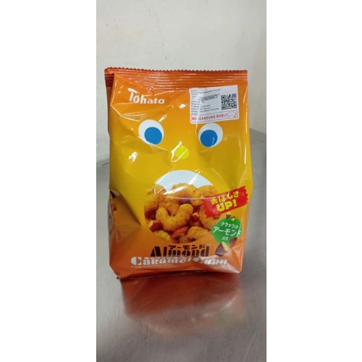 Jual Tohato Caramel Corn Almond Flavour 65gr Shopee Indonesia