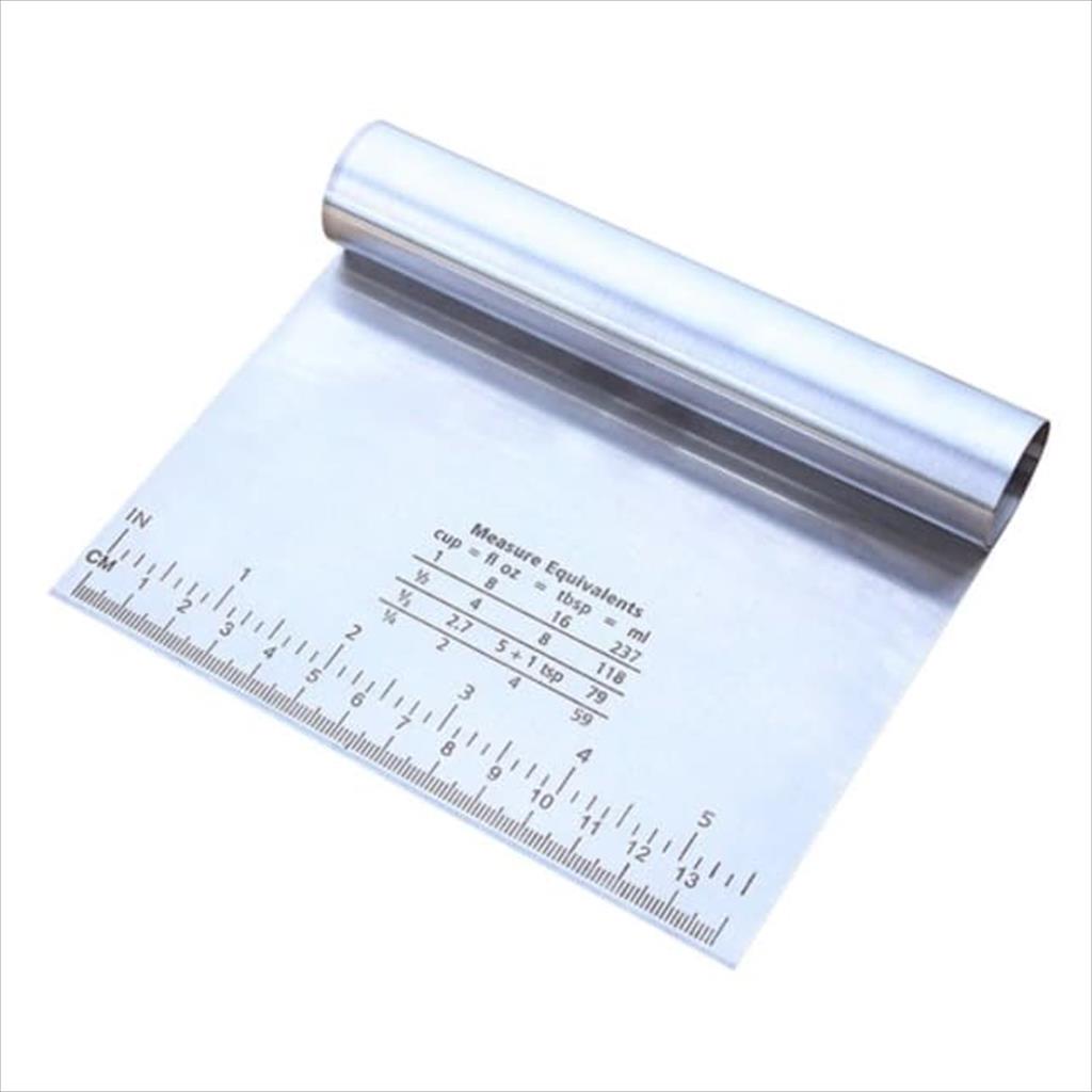 Jual Scraper Stainless 15cm Pemotong Adonan Scrapper Bakpao Roti Dough ...