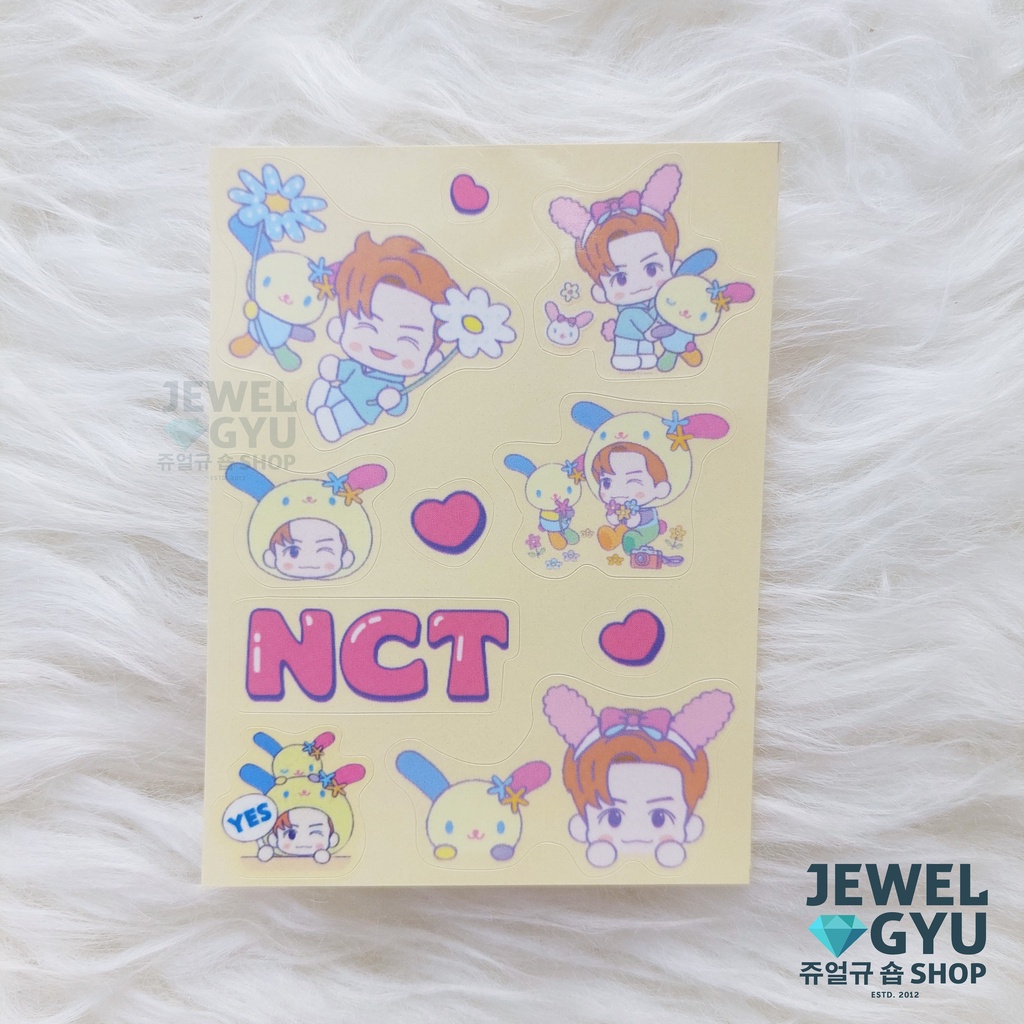 Jual NCT Dream Sanri0 Glossy Sticker / Stiker Mark Renjun Jeno Haechan ...
