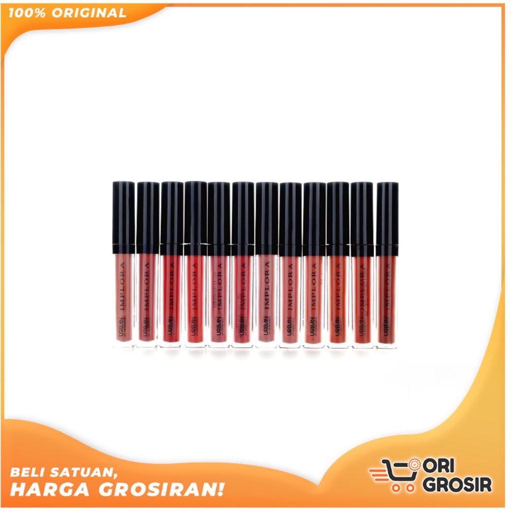 Jual ORI Grosir IMPLORA Urban Matte Lipcream | Implora Lip Cream