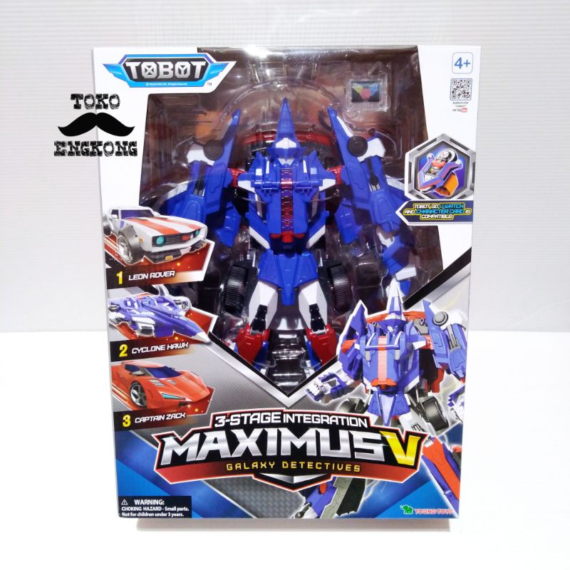 Jual TOBOT MAXIMUS V GALAXY DETECTIVES ORIGINAL | Shopee Indonesia