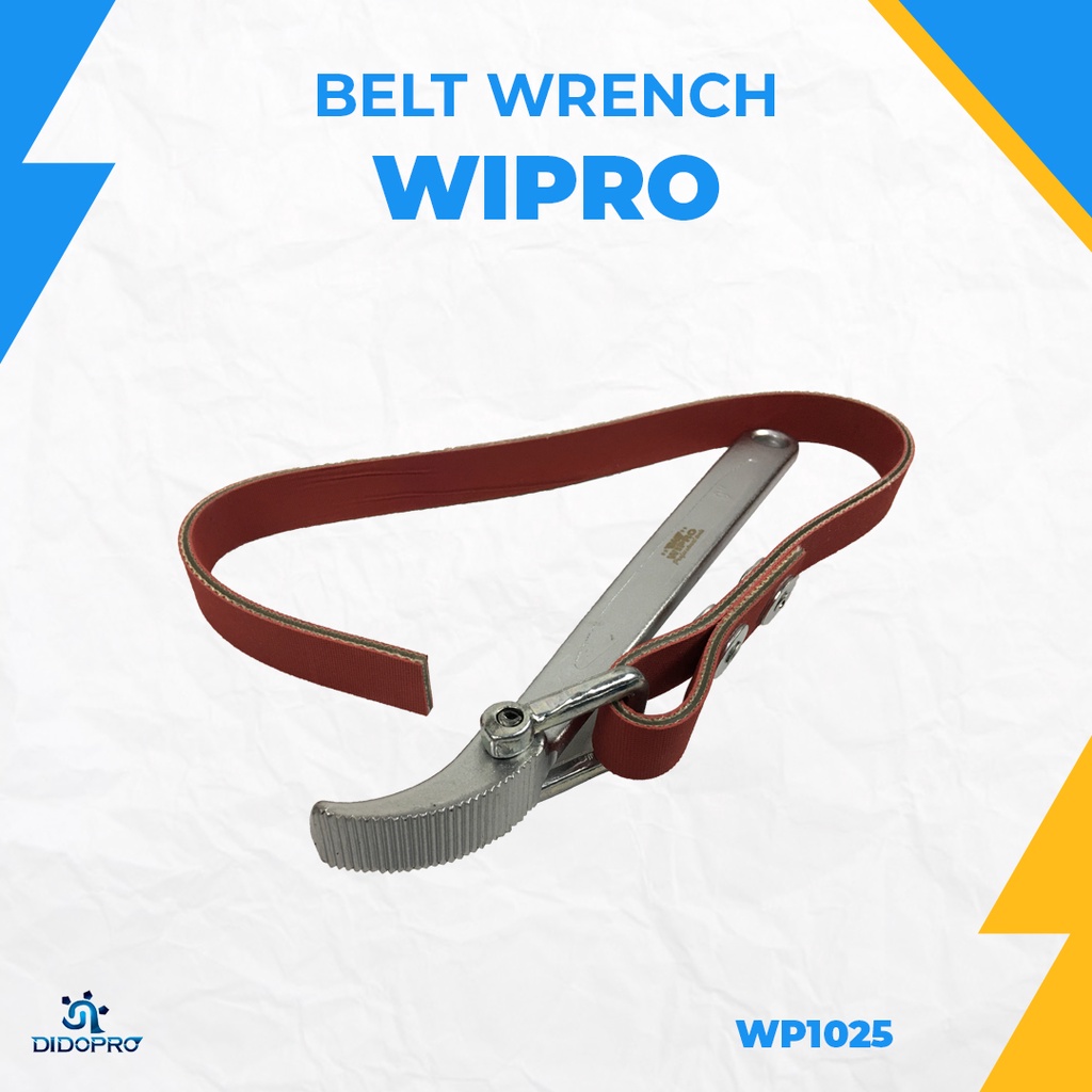 Jual Wipro Kunci Oli Filter Sabuk / Oil Filter Wrench With Belt 9 ...